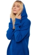 Yak ladies zip hood veria intense blue 2xl