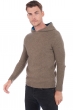 Yak men chunky sweater conor natural dove canard blue l