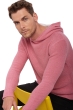 Yak men chunky sweater conor pink off white m