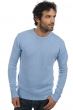 Yak men chunky sweater ivan sky blue m