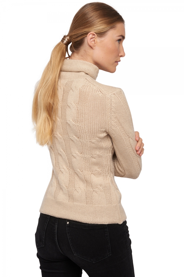  ladies chunky sweater natural blabla natural beige m
