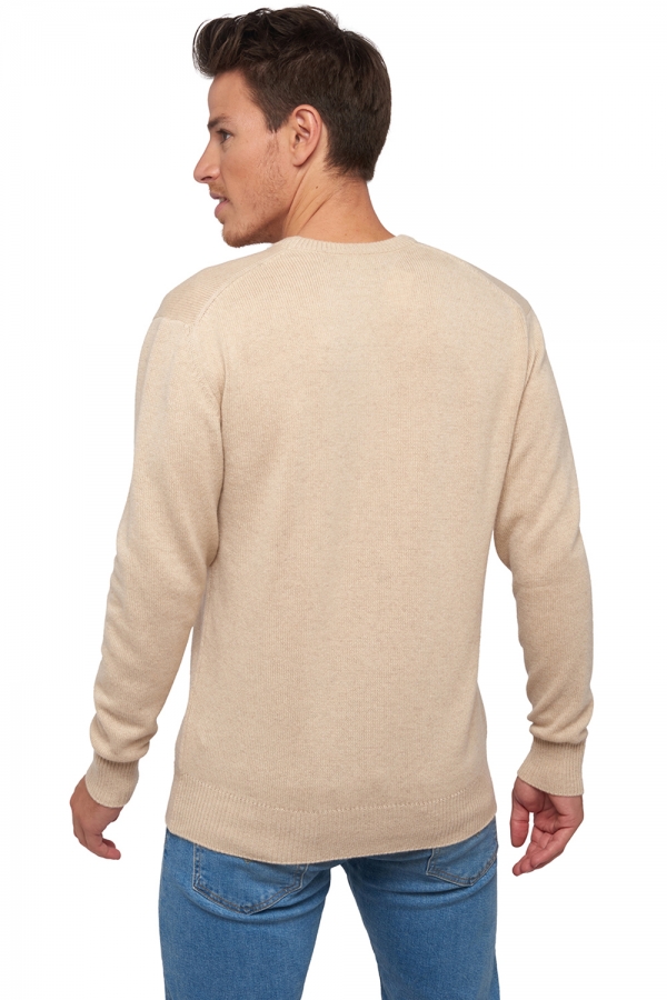  men chunky sweater natural poppy 4f natural beige 2xl