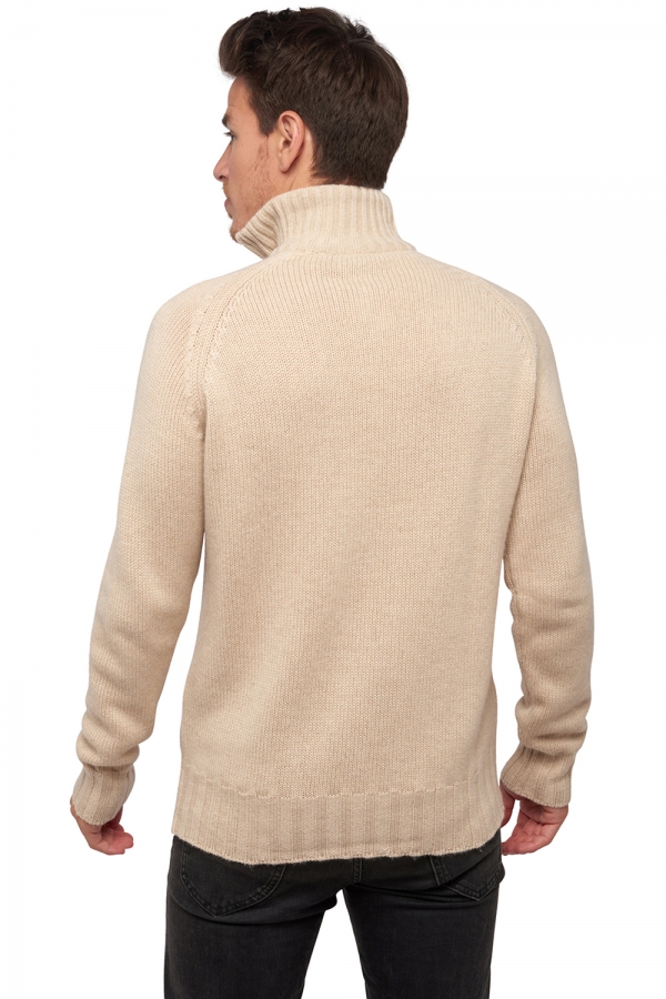  men chunky sweater natural viero natural beige l