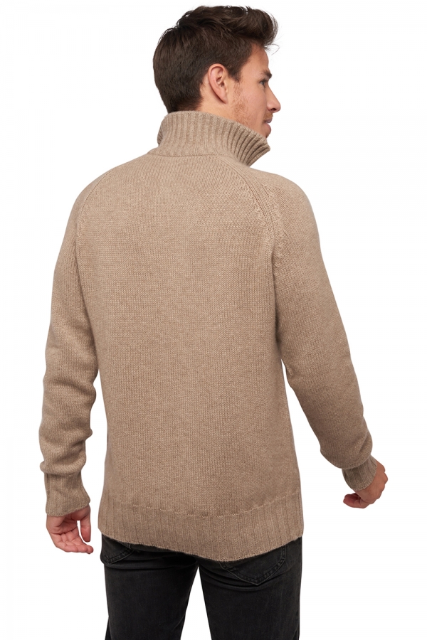  men polo style sweaters natural viero natural stone 3xl