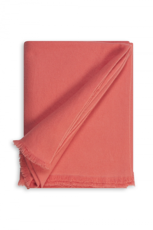 Cashmere accessories blanket asago 140 x 200 peach 140 x 200 cm