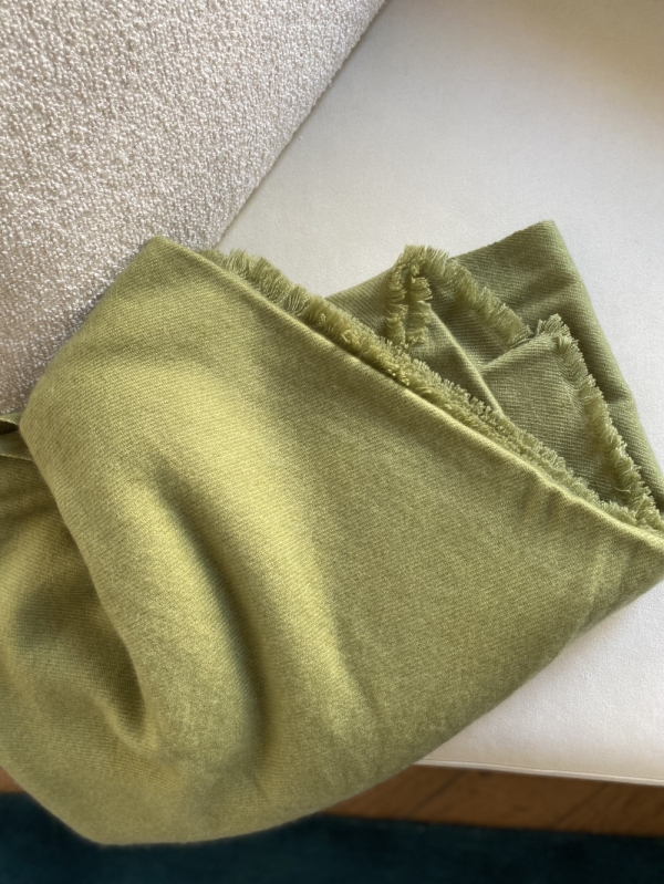 Cashmere accessories blanket toodoo plain l 220 x 220 iguana 220x220cm