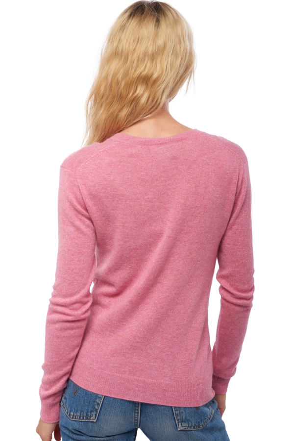 Cashmere ladies basic sweaters at low prices tessa first carnation pink s