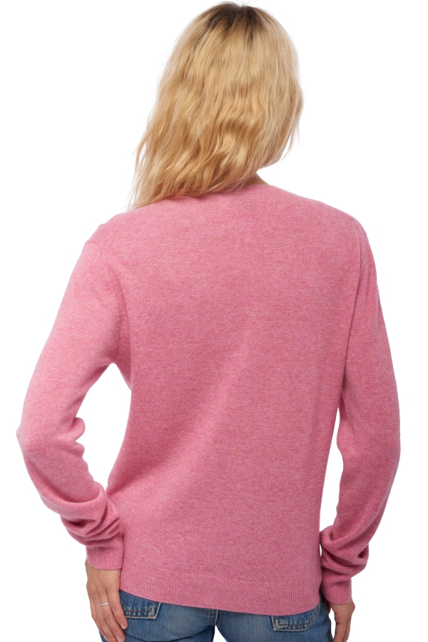 Cashmere ladies cardigans tyra first carnation pink s