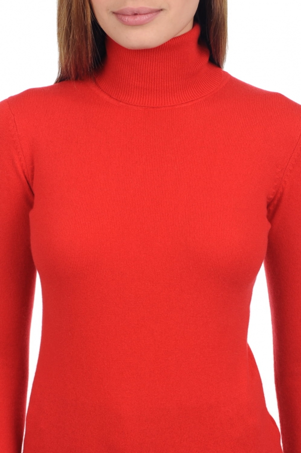Cashmere ladies premium sweaters jade premium tango red xl