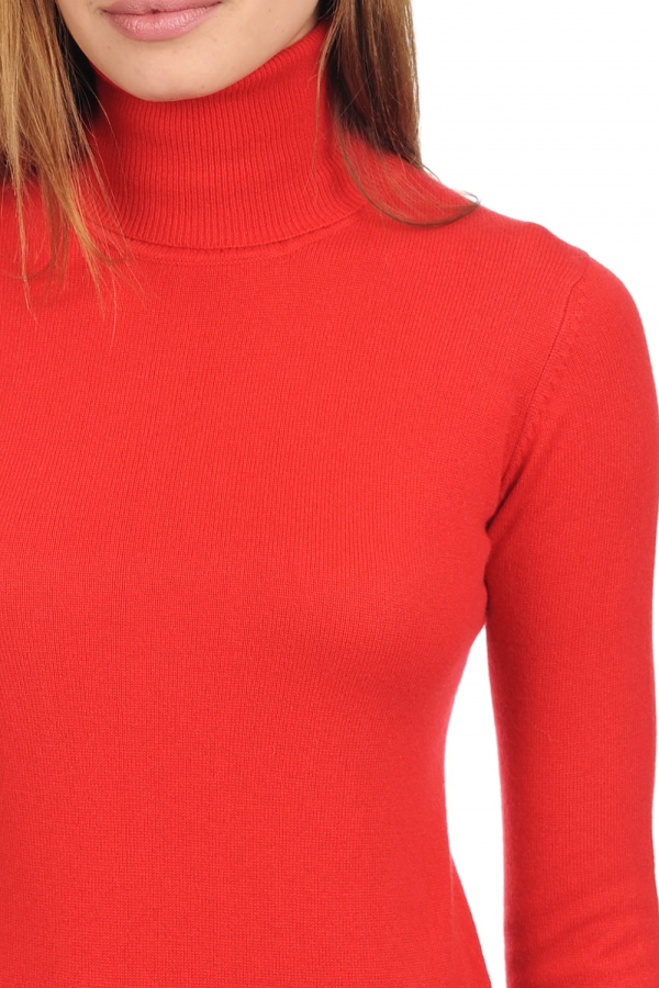 Cashmere ladies premium sweaters lili premium tango red 3xl