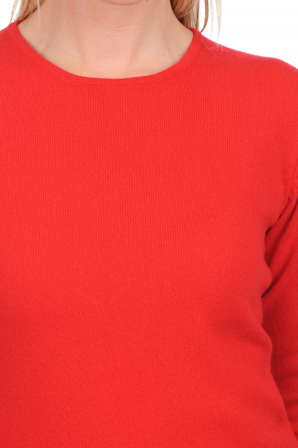 Cashmere ladies premium sweaters line premium tango red 4xl