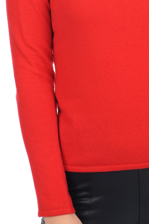 Cashmere ladies premium sweaters line premium tango red xs