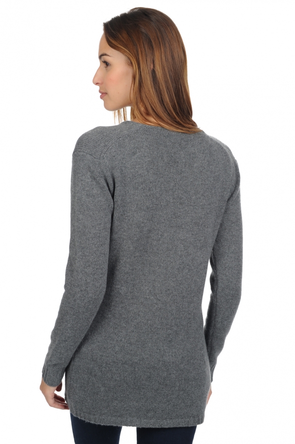 Cashmere ladies premium sweaters vanessa premium premium graphite 2xl