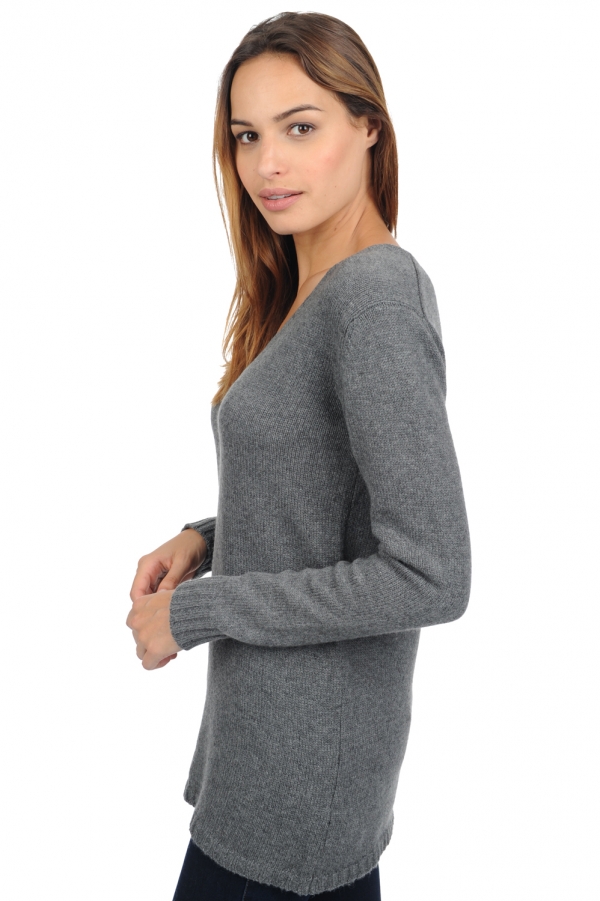Cashmere ladies premium sweaters vanessa premium premium graphite 4xl