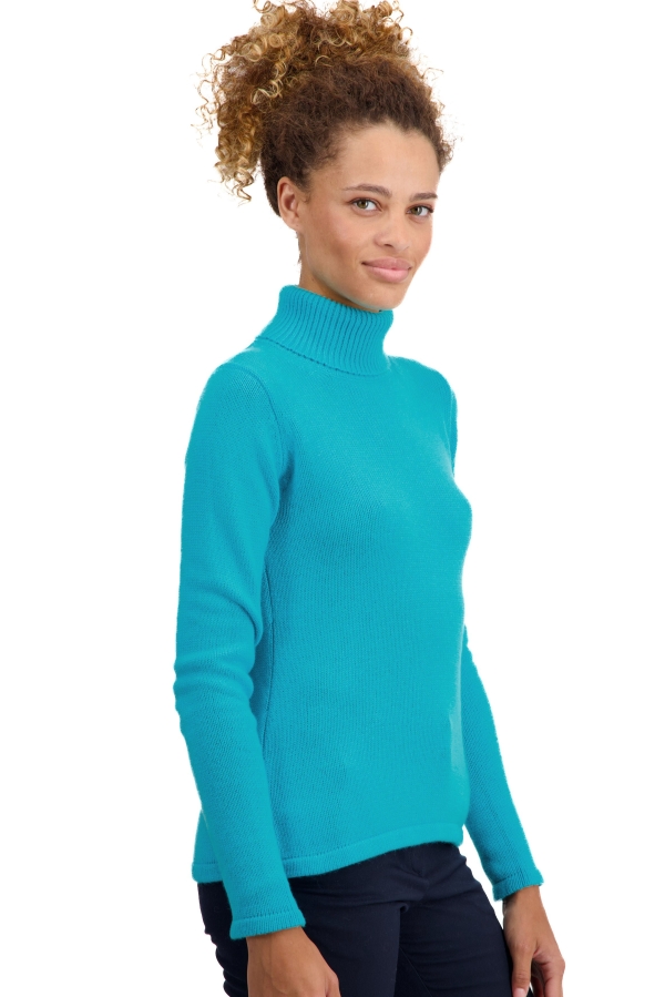 Cashmere ladies roll neck taipei first kingfisher xs