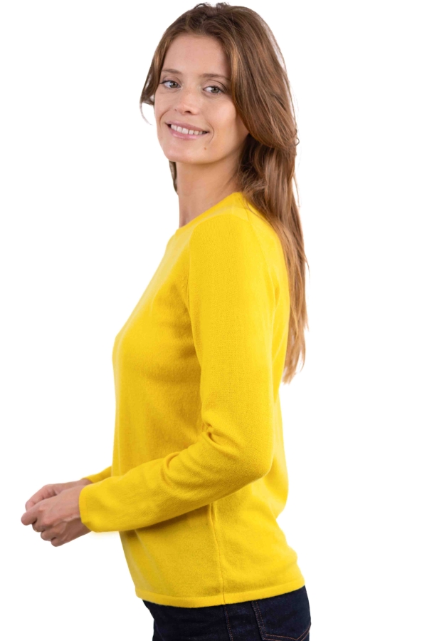 Cashmere ladies spring summer collection line cyber yellow l