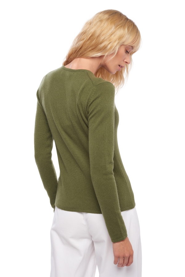 Cashmere ladies timeless classics line ivy green 2xl