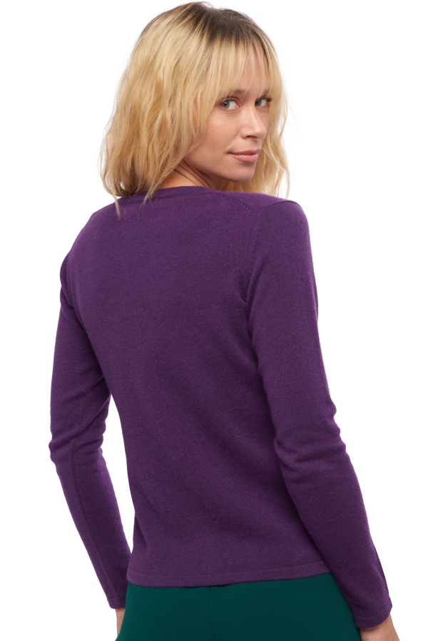 Cashmere ladies v necks emma bright violette s