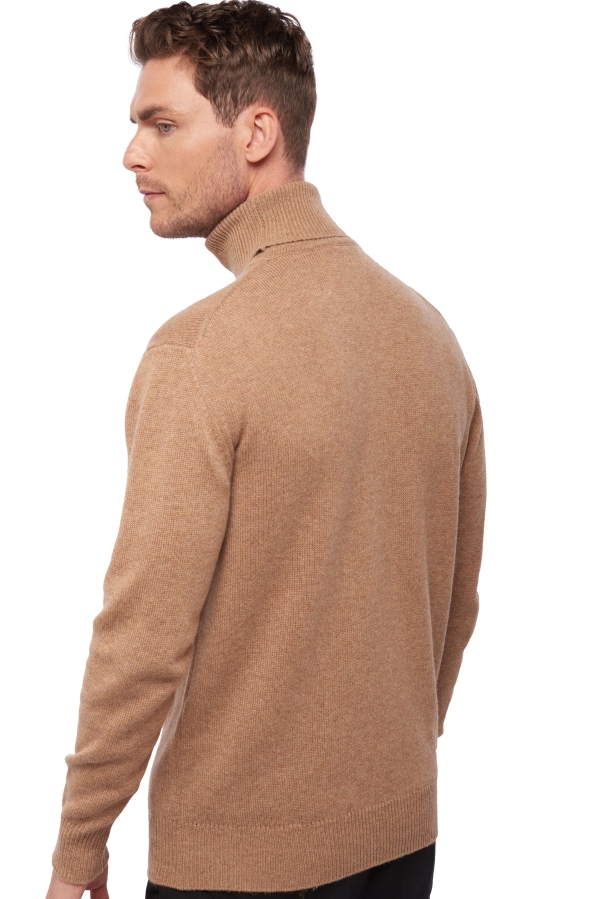 Cashmere men chunky sweater edgar 4f camel chine m