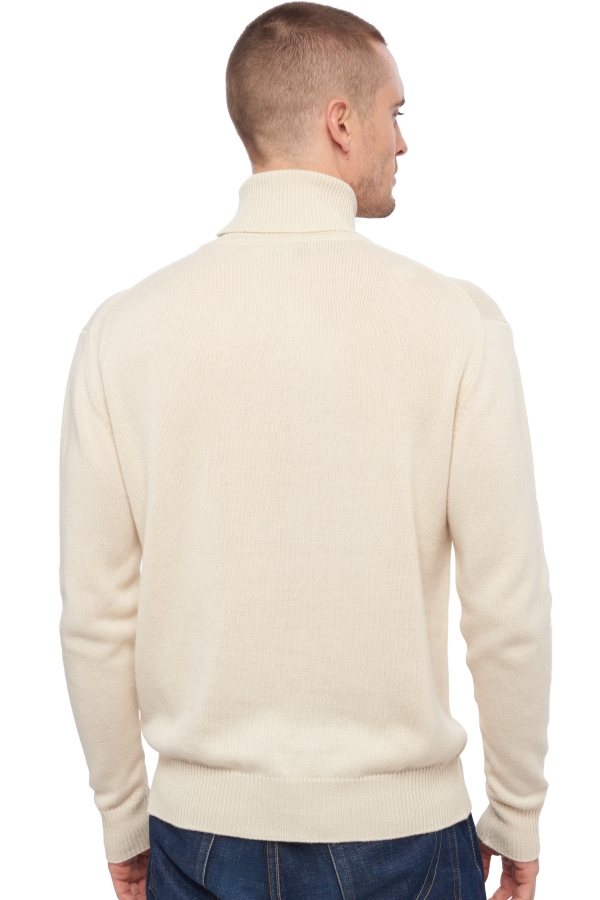 Cashmere men chunky sweater edgar 4f natural ecru 4xl