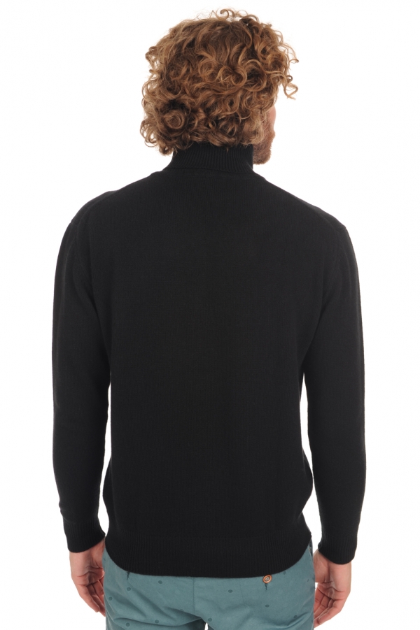 Cashmere men chunky sweater edgar 4f premium black xl