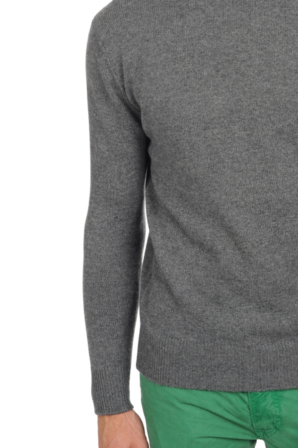 Cashmere men chunky sweater edgar 4f premium premium graphite s
