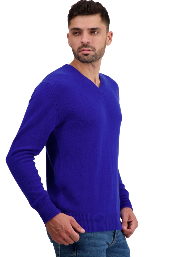 Cashmere men chunky sweater hippolyte 4f bleu regata m