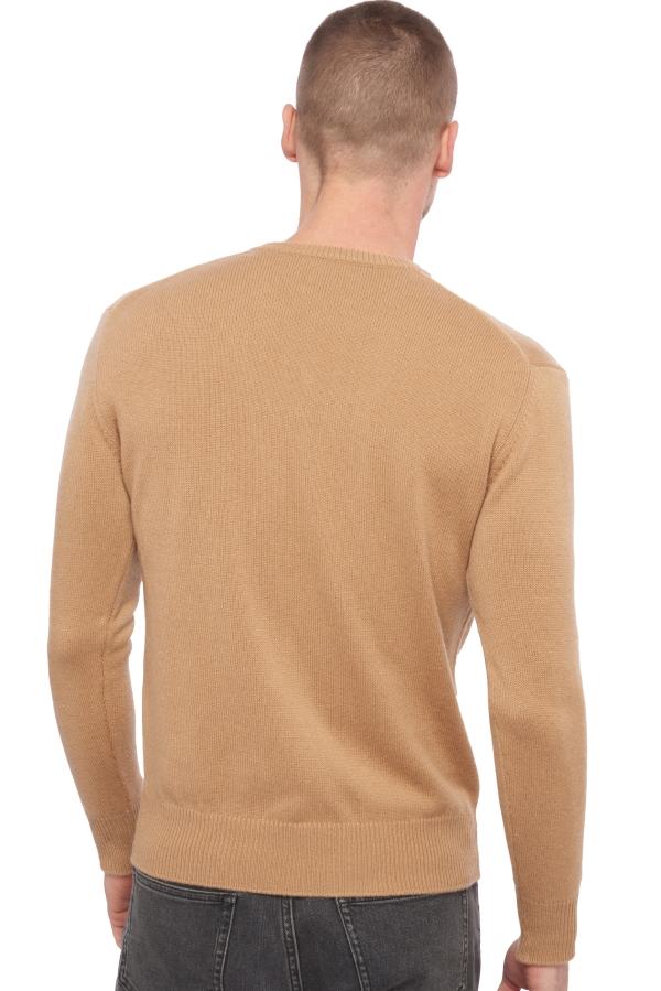 Cashmere men chunky sweater hippolyte 4f camel m