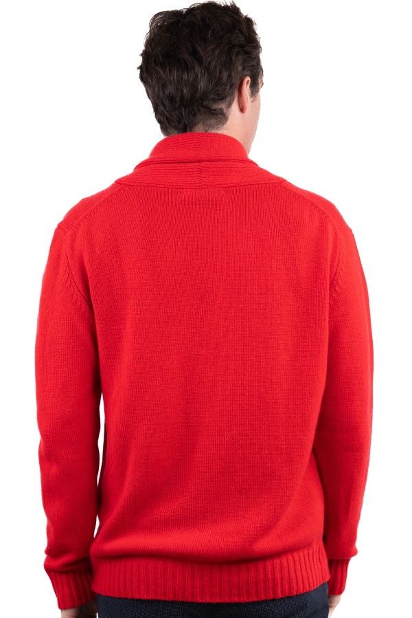 Cashmere men chunky sweater jovan rouge s