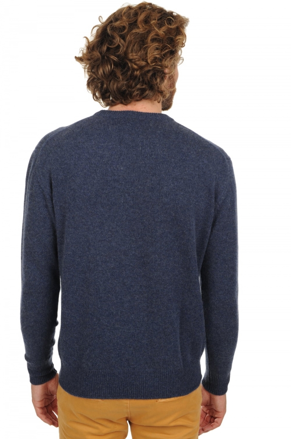 Cashmere men chunky sweater nestor 4f indigo 2xl