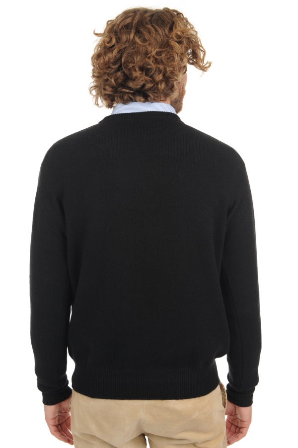 Cashmere men chunky sweater nestor 4f premium black l