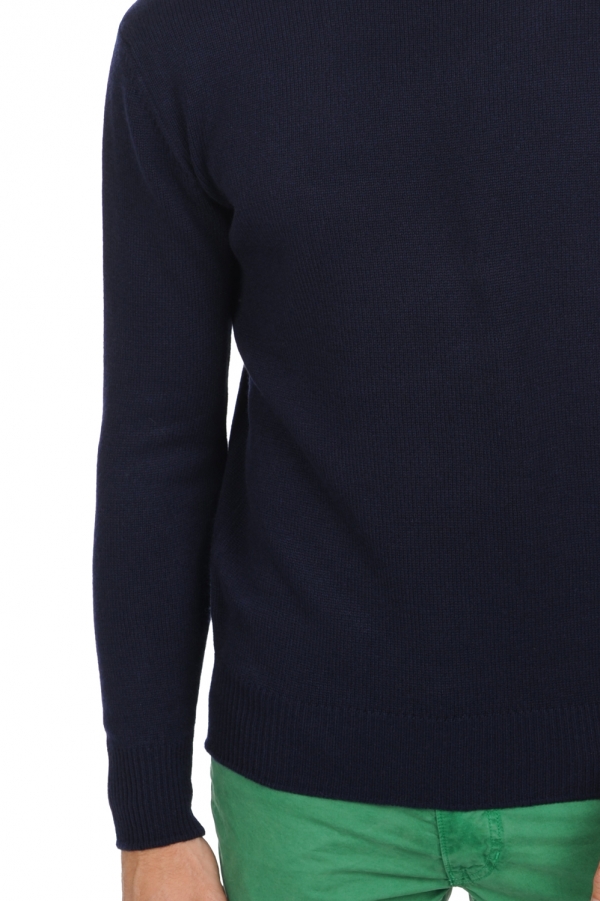 Cashmere men chunky sweater nestor 4f premium premium navy l