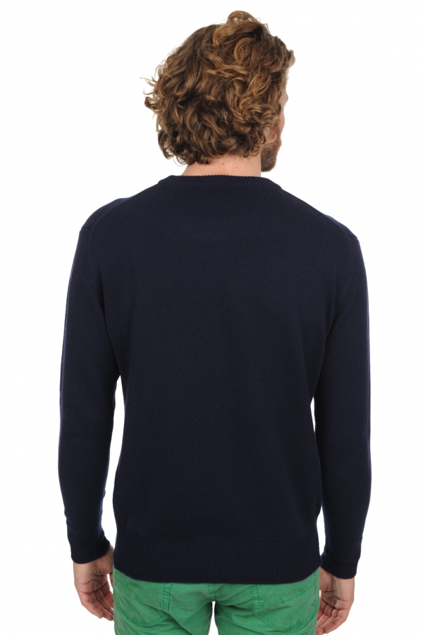 Cashmere men chunky sweater nestor 4f premium premium navy m