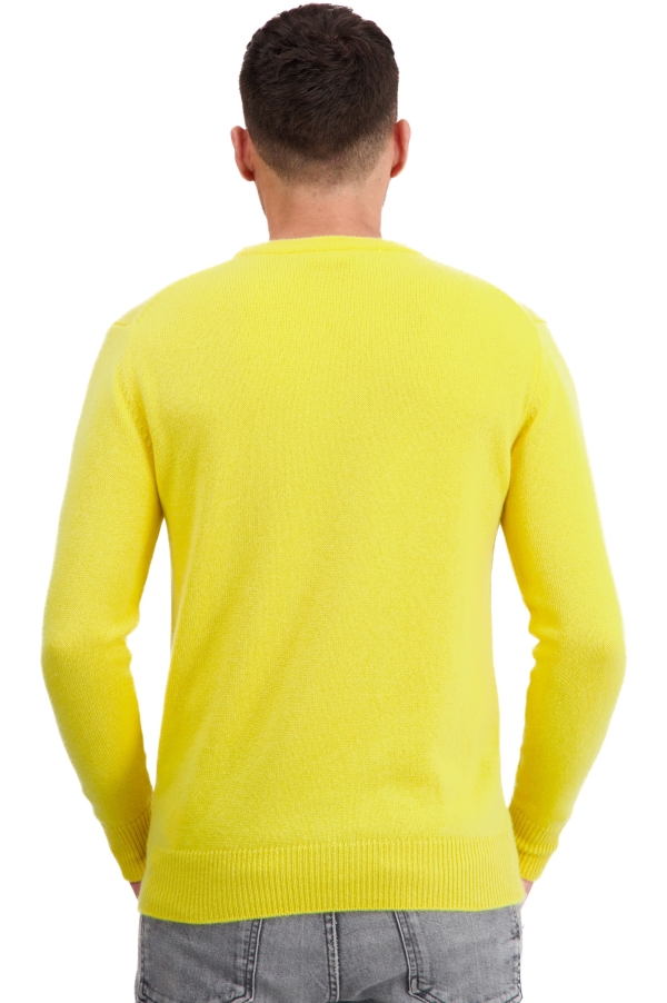 Cashmere men chunky sweater touraine first daffodil s