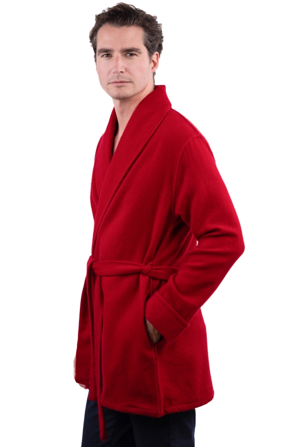 Cashmere men pajamas mylord blood red s1