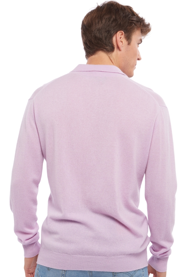 Cashmere men polo style sweaters alexandre lilas 4xl