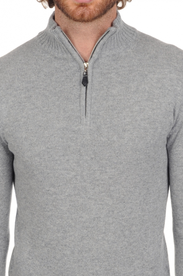 Cashmere men polo style sweaters donovan premium premium flanell xl