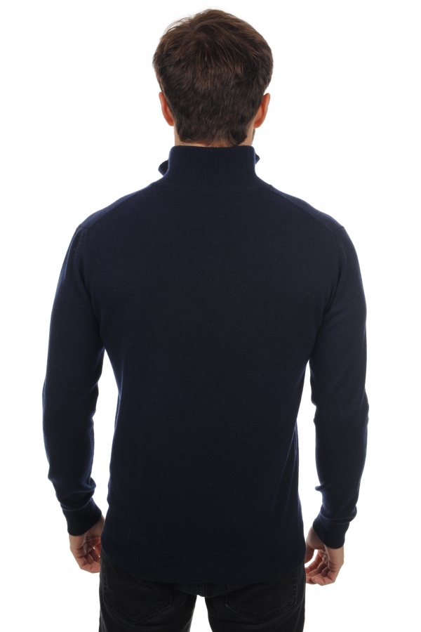 Cashmere men polo style sweaters gauvain dress blue lapis blue 2xl
