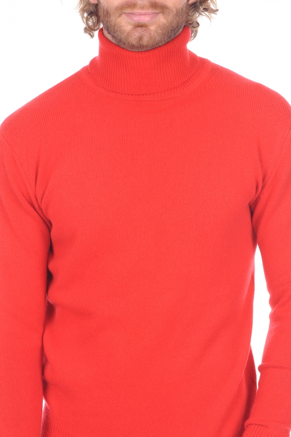 Cashmere men premium sweaters edgar 4f premium tango red l