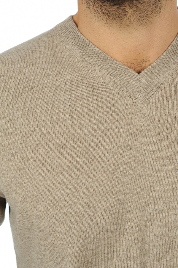 Cashmere men premium sweaters gaspard premium dolma natural 2xl