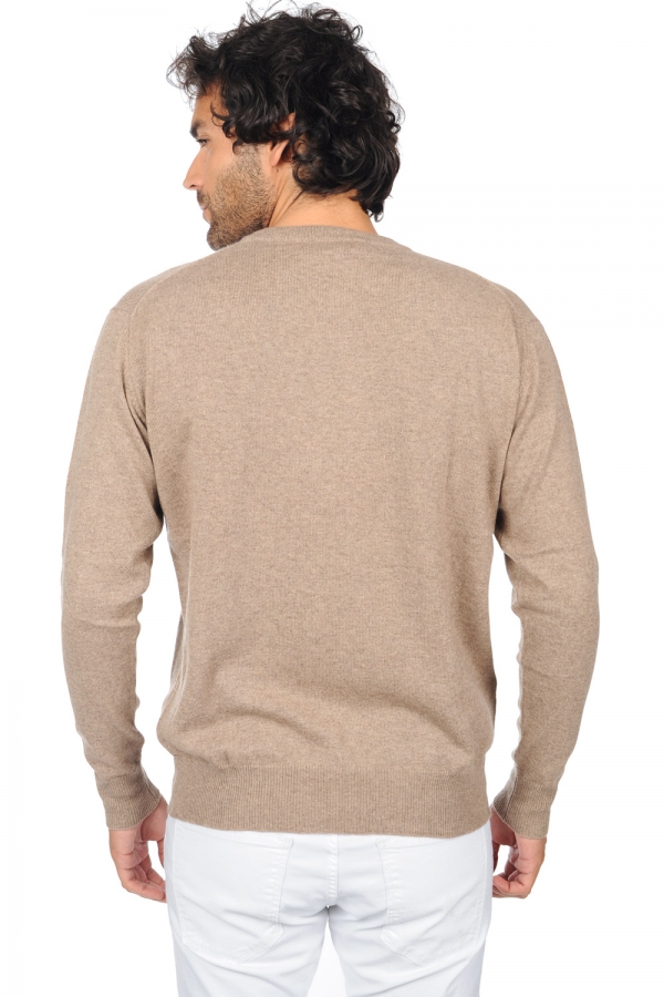 Cashmere men premium sweaters nestor premium dolma natural 3xl