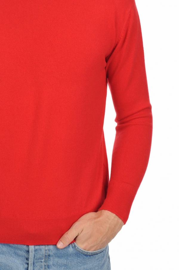 Cashmere men premium sweaters nestor premium tango red 3xl