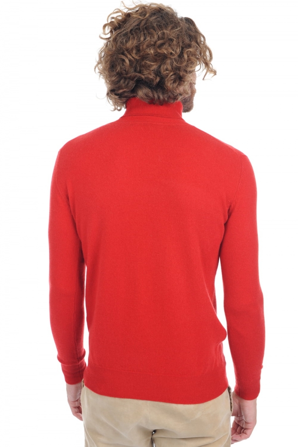 Cashmere men roll neck tarry first ultra red l