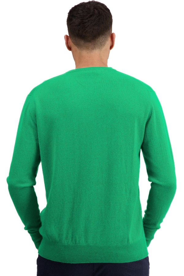 Cashmere men round necks nestor new green 2xl