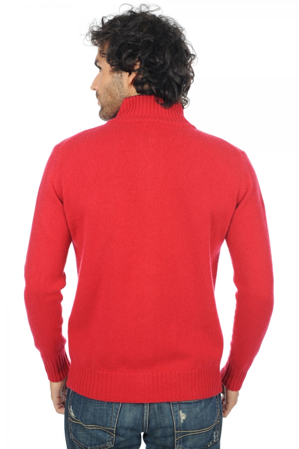 Cashmere men waistcoat sleeveless sweaters maxime blood red dress blue m
