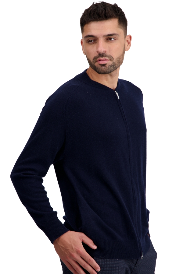 Cashmere men waistcoat sleeveless sweaters tajmahal dress blue 2xl