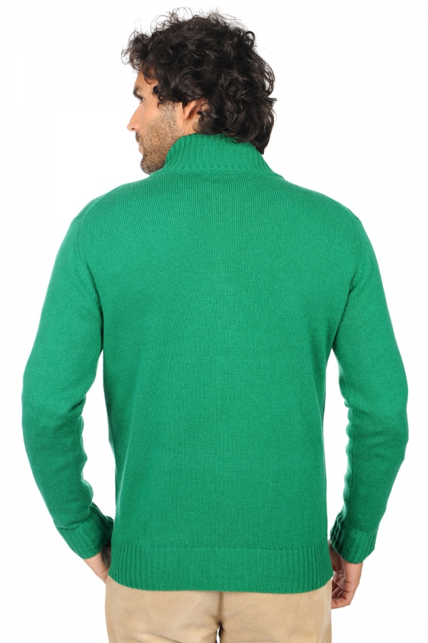 Cashmere men zip hood maxime evergreen dress blue 4xl