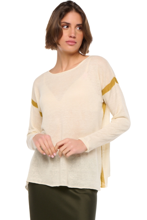 Linen ladies spring summer collection stephanie ivory curry l