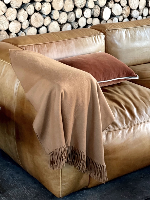 Vicuna accessories blanket vicunamanta natural vicuna 180 x 130 cm