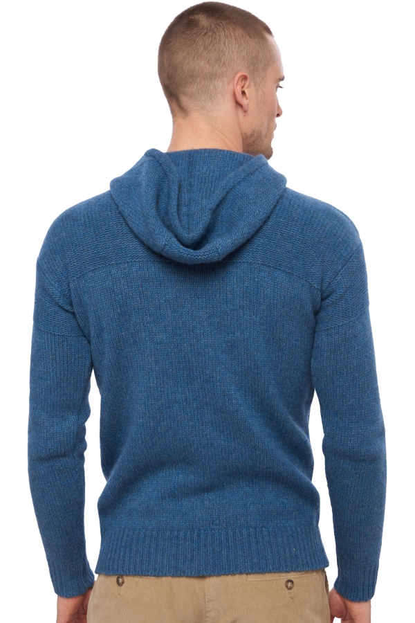 Yak men chunky sweater wayne stellar blue m